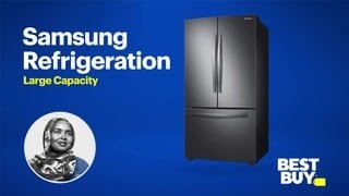 BBY Overview - Samsung Refrigeration: Large Capacity video 0 minutes 41 seconds
