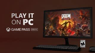 Doom Eternal on Game Pass Ultimate for PC video 0 minutes 30 seconds