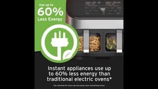 Instant Pot - 6QT Duo Plus Multi-Use Pressure Cooker with Whisper-Quiet Steam Release - Energy video 0 minutes 14 seconds