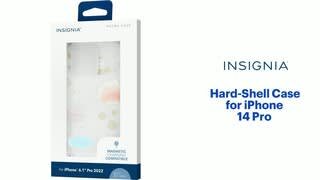 Insignia - Hard-Shell Case for iPhone 14 Pro Features video 1 minutes 01 seconds