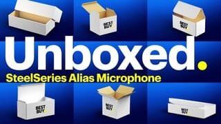 Unboxing - SteelSeries Alias USB Microphone video 2 minutes 54 seconds