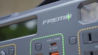 thumbnail image 2 of Fremo X300 Portable Power Station – 276Wh – Battery Powered Generator – Solar Compatible – Used 2 of 6