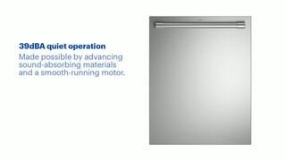 Monogram - Top Control Built-In Dishwasher with Stainless Steel Tub Features video 1 minutes 11 seconds