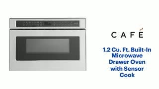 Café 1.2 Cu. Ft. Built-In Microwave Drawer Oven with Sensor Cook Product Features video 1 minutes 07 seconds
