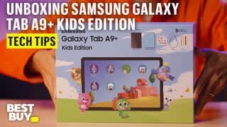 Unboxing the Samsung Galaxy Tab A9+ Kids Edition video 0 minutes 44 seconds