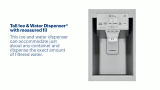 LG 23.5 Cu. Ft. French Door Counter-Depth Refrigerator with Craft Ice Features video 1 minutes 11 seconds