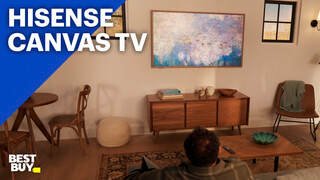 Hisense Canvas TV video 0 minutes 44 seconds