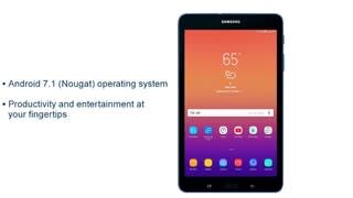 Features: Samsung Galaxy Tab A 8.0 video 0 minutes 47 seconds