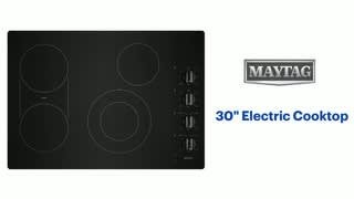 Maytag - 30 Electric Cooktop Features video 0 minutes 31 seconds