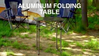 Aluminum Folding Prep Table CPT-2140 Overview Video video 0 minutes 41 seconds