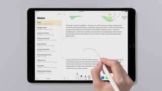 How to sketch in Notes with Apple Pencil video 0 minutes 46 seconds