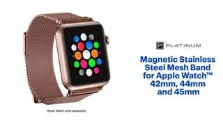 Platinum - Band for Apple Watch Features video 0 minutes 39 seconds