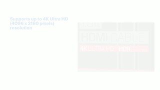 Rocketfish - 1.5' 4K UltraHD/HDR In-Wall Rated HDMI Cable Features video 1 minutes 19 seconds