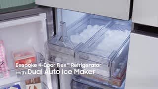 Product Feature: Dual Auto Ice Maker Video video 0 minutes 16 seconds