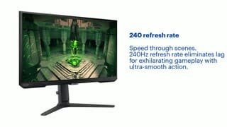 Samsung 27 Odyssey G40B FHD IPS 240Hz 1ms G-Sync Gaming Monitor Features Video video 1 minutes 15 seconds