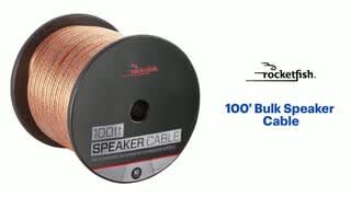 Rocketfish - 100' Bulk Speaker Cable Features video 0 minutes 31 seconds