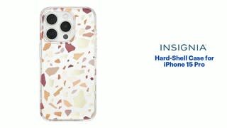 Insignia™ Hard-Shell Case for iPhone 15 Pro Features video 1 minutes 39 seconds