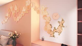 Nanoleaf Shapes video 0 minutes 56 seconds