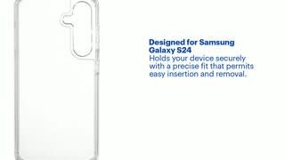 Hard-Shell Case for Samsung Galaxy S24 Features video 1 minutes 58 seconds