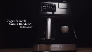 Cuisinart - CoffeeCenter 12-Cup Coffee Maker Barista Bar 4-In-1 Coffeemaker video 0 minutes 34 seconds