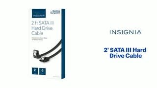 Insignia - 2' SATA III Hard Drive Cable Features video 0 minutes 38 seconds
