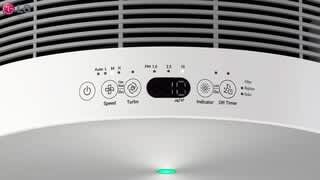 LG PuriCare Console Air Purifier Demo video 3 minutes 24 seconds