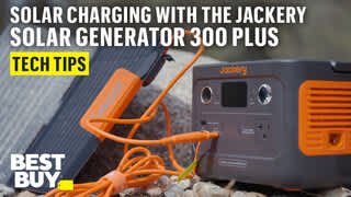 Solar Charging with the Jackery Solar Generator 300 Plus video 0 minutes 56 seconds
