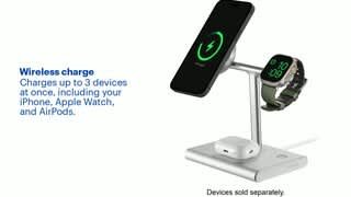 3-in-1 15W Wireless Charger with MagSafe Features video 2 minutes 24 seconds