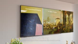 Hisense - Class S7 Series CanvasTV Video video 0 minutes 26 seconds