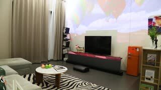 ALR-F210C Motorized Screen Short Demo video video 0 minutes 22 seconds