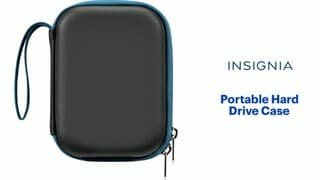 Insignia - Portable Hard Drive Case Features video 0 minutes 45 seconds