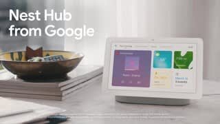 Google - Nest Hub (2nd Gen) video 0 minutes 30 seconds