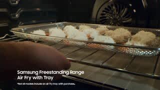 Samsung Freestanding Gas Air Fry video 0 minutes 15 seconds
