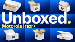 Unboxing - Motorola razr+ Phone video 3 minutes 48 seconds