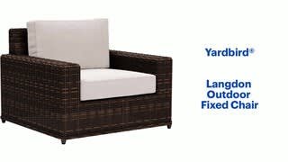 Yardbird - Langdon Outdoor Fixed Chair Features video 0 minutes 52 seconds