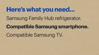 How to mirror content to a Samsung Family Hub refrigerator video 3 minutes 38 seconds