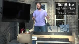 SunBrite All-Weather Soundbars - Product Overview video 1 minutes 09 seconds