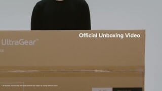 UltraGear 45in OLED Curved Monitor-Unboxing Video video 1 minutes 03 seconds