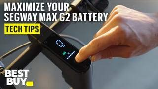 Maximize your Battery and Range for the Segway Max G2 Electric Kick Scooter video 0 minutes 48 seconds