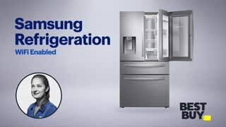 BBY Overview - Samsung Refrigeration: WiFi Enabled video 0 minutes 43 seconds