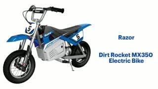 Razor - Dirt Rocket MX350 Electric Bike Features video 0 minutes 31 seconds