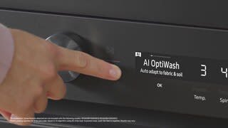 AI Laundry Hub Feature: AI OptiWash/AI Optimal Dry Video video 0 minutes 27 seconds
