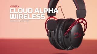 HyperX Cloud Alpha Wireless Product Demo Video video 0 minutes 45 seconds