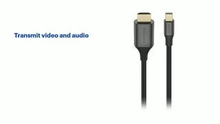 Insignia - 6' Mini DisplayPort to HDMI Cable - Black Features video 1 minutes 22 seconds