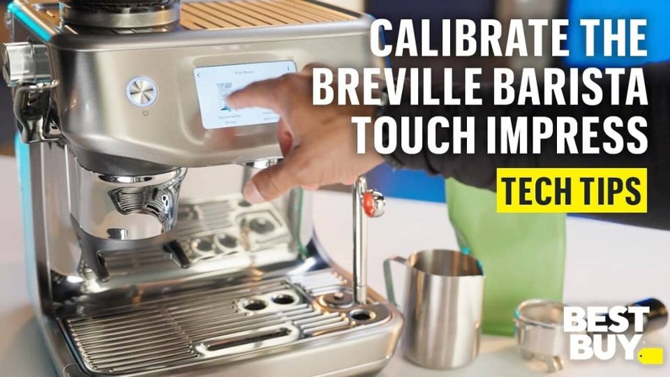 Adjust Grind Size on the Breville Barista Touch Impress video 0 minutes 58 seconds