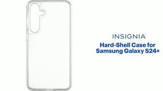 Insignia™ Hard-Shell Case for Samsung Galaxy S24+ Features video 1 minutes 31 seconds