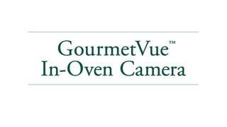 Café - Gourmet Vue In Oven Camera video 0 minutes 20 seconds
