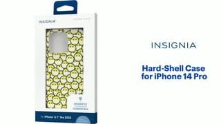 Insignia - Hard-Shell Case for iPhone 14 Pro Features video 1 minutes 12 seconds
