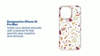 Insignia - Hard-Shell Case for iPhone 15 Pro Max Features video 1 minutes 36 seconds