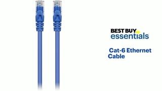 Best Buy essentials Cat-6 Ethernet Cables Features video 0 minutes 44 seconds